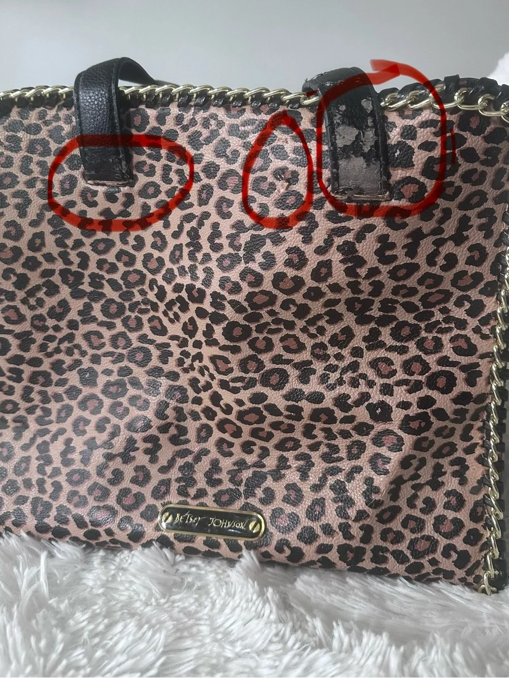 Used in Fair Condition Betsey Johnson bag